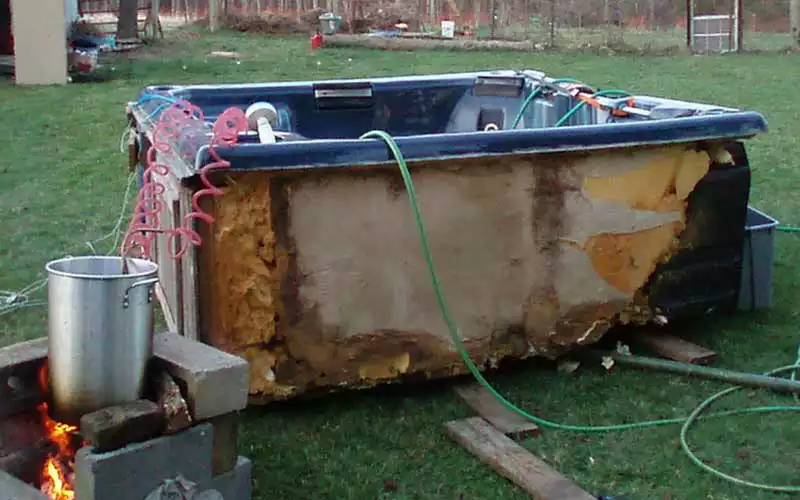 Service &Amp; Repairs - Jacuzzi Hot Tubs Atlanta Hot Tub Service Before - Jacuzzi Hot Tubs Atlanta