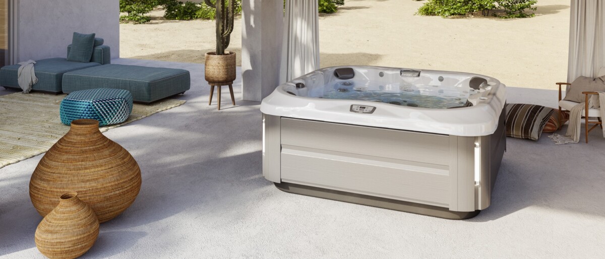 Jacuzzi® Hot Tubs - Jacuzzi Hot Tubs Atlanta Jht J345 Lifestyle Brushedgray 1 - Jacuzzi Hot Tubs Atlanta