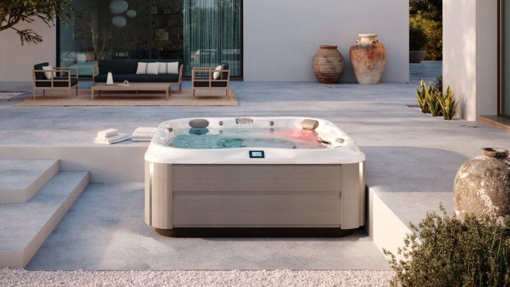 Jacuzzi Hot Tub J 375 Brushedgray - Jacuzzi Hot Tubs Atlanta
